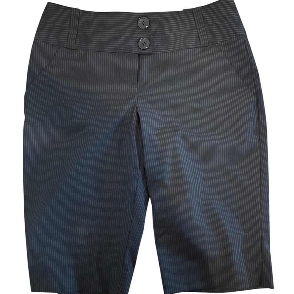 The Limited black Pinstripe Women's Shorts
